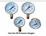 Use no oil Pressure Gauge