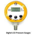 Digital LCD pressure gauge